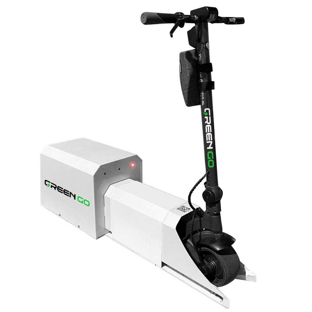 Green Go Wireless Charging Dock Station & Scooter