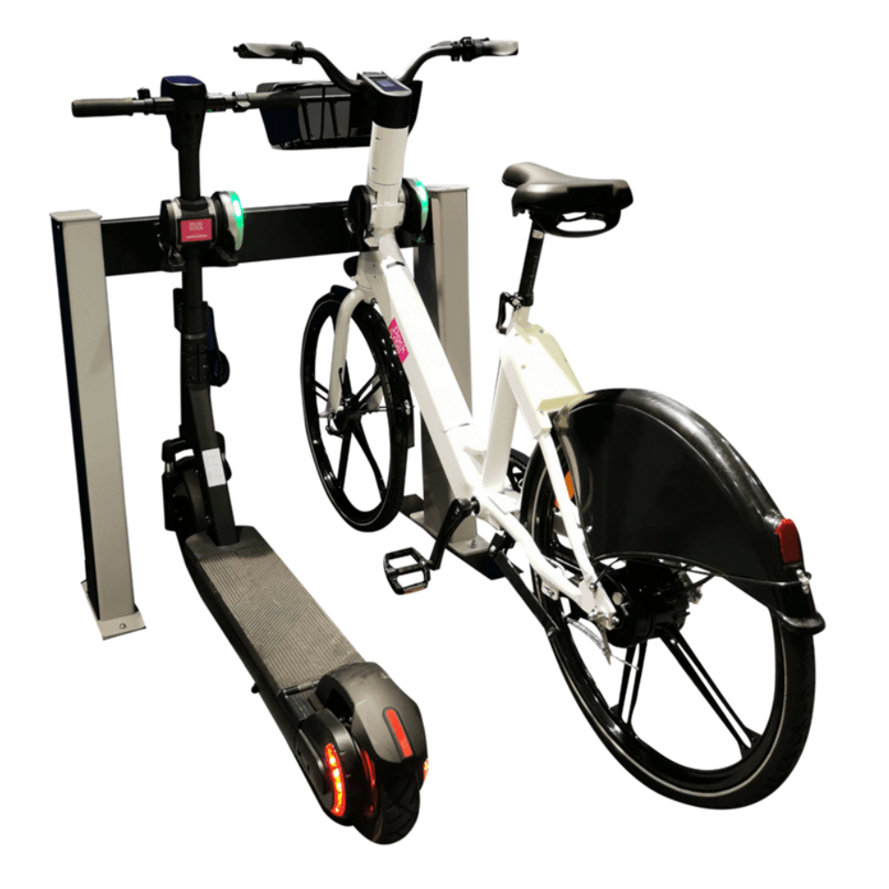 Mobidock e-bike & e-scooter wireless charging station